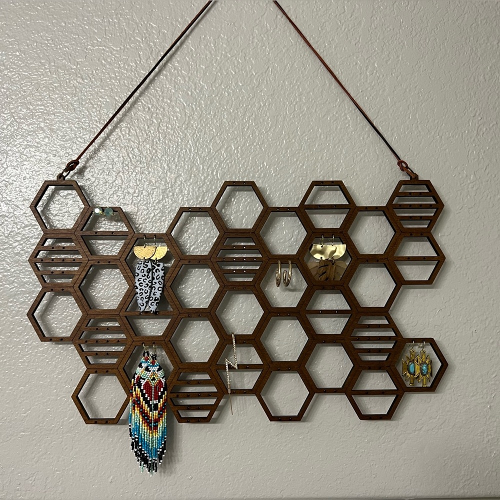 Honeycomb Earring Holder